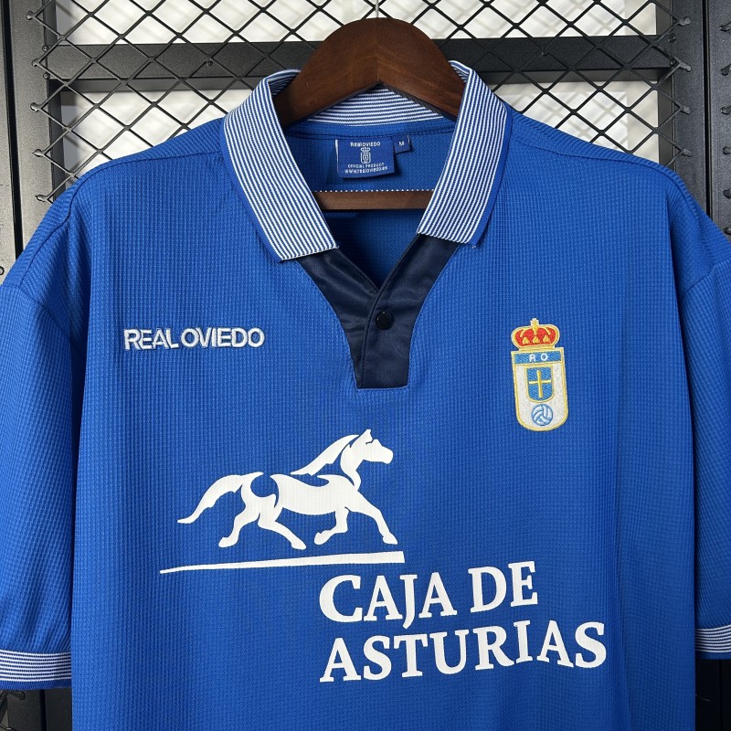 96/97 Retro Real Oviedo Home Jersey