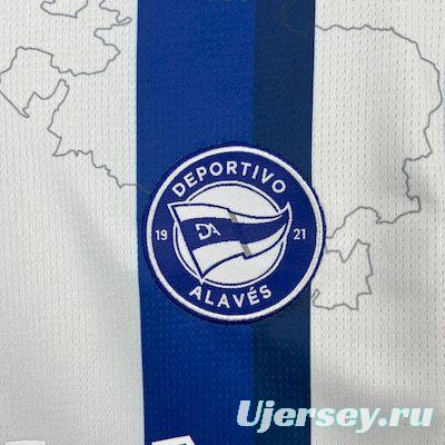 2025/26 Deportivo Alaves Home Jersey