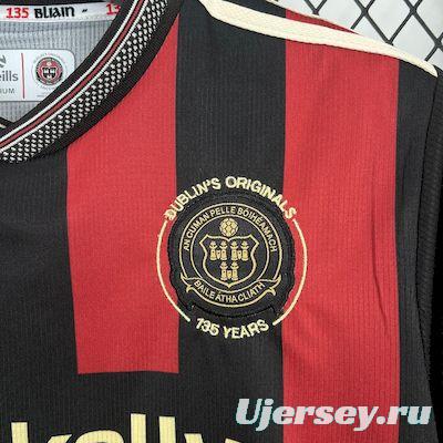 2025/26 Bohemians Home Jersey
