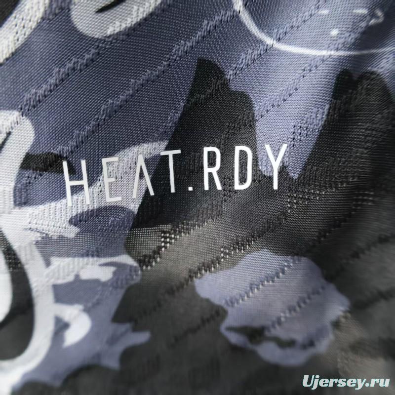 Player Version 2025 Japan Gray with Traditional Dragon and Cherry Blossom Pattern Jersey