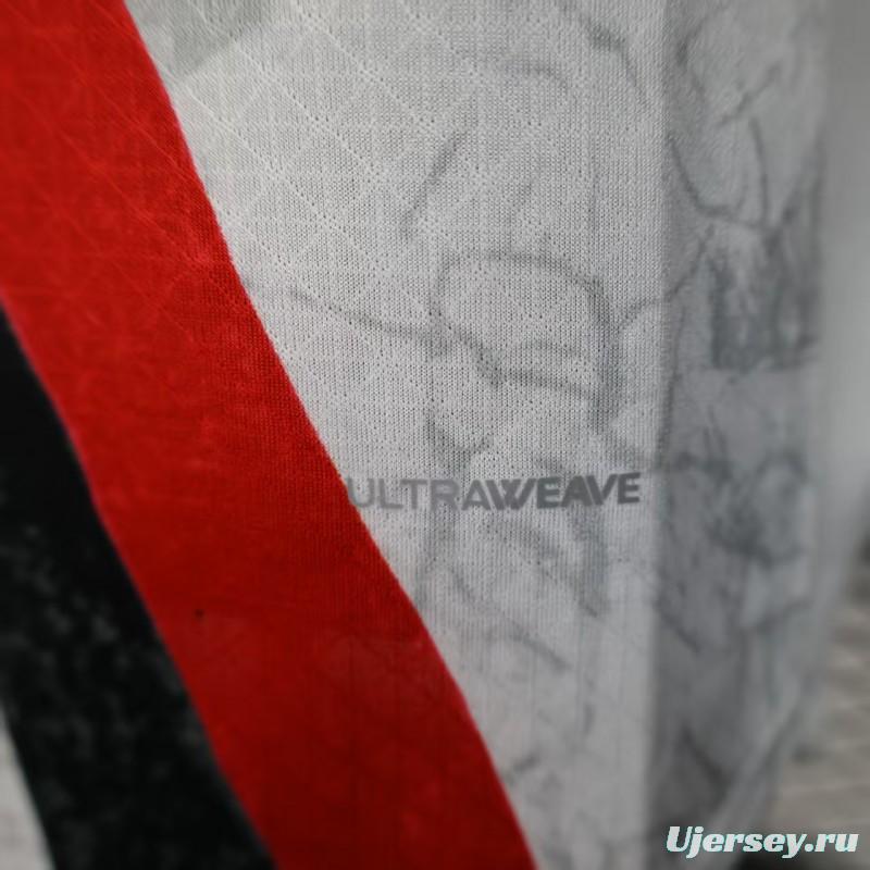 Player Version 25/26 Manchester City Away Long Sleeve Jersey