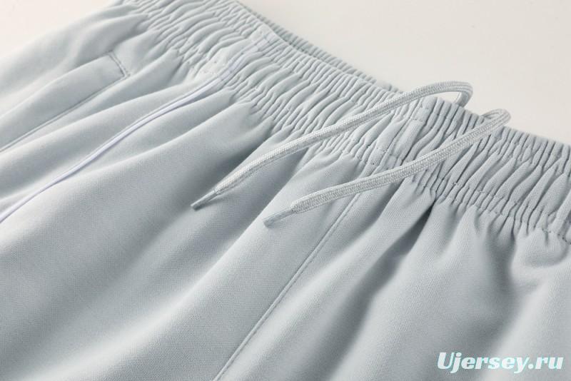 25/26 Real Madrid Hoodie Full Zipper Jacket + Long Pants