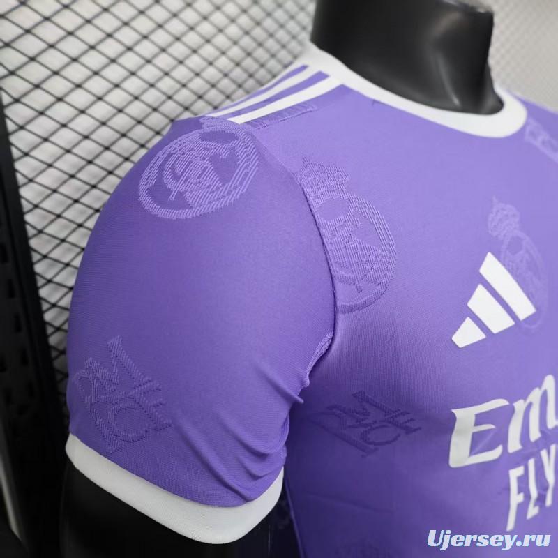 Player Version 25/26 Real Madrid Purple Special Jersey