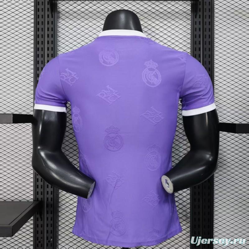 Player Version 25/26 Real Madrid Purple Special Jersey