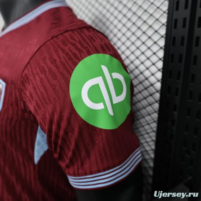 Player Version 25/26 West Ham Home Jersey