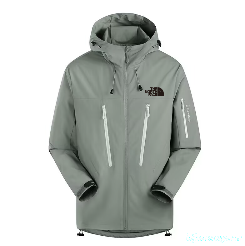 2025 The North Face Pink Long Waterproof Jacket