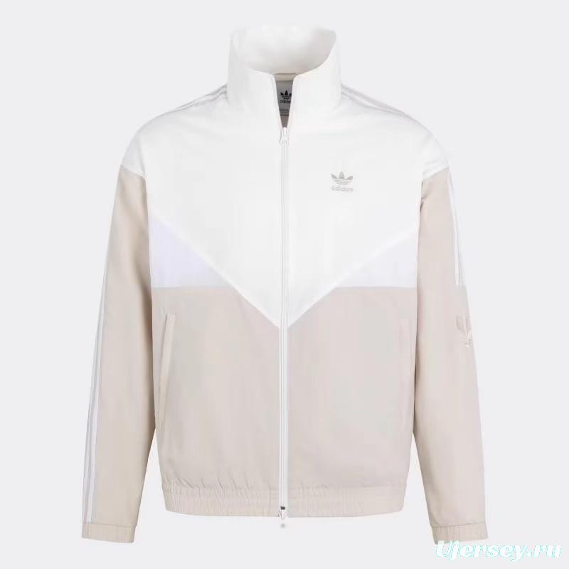 2025 Adidas Black/White Windbreaker