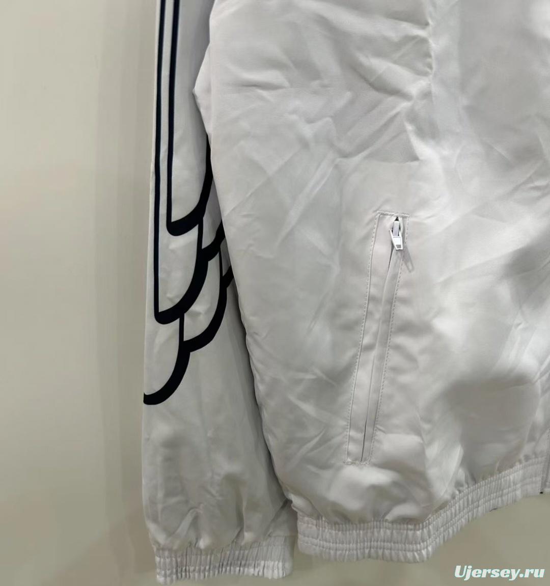 25/26 PSG Reversible White/Navy  Windbreaker