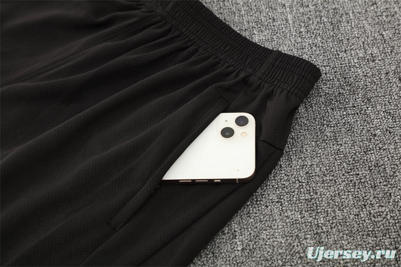 25/26 Manchester City Black with XS Short Sleeve+Soccer Shorts