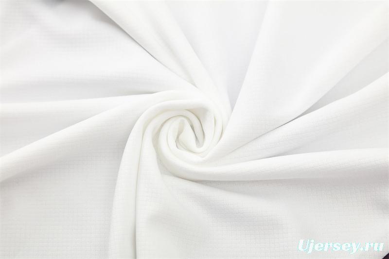 25/26 Manchester United White Purple Short Sleeve+Soccer Shorts