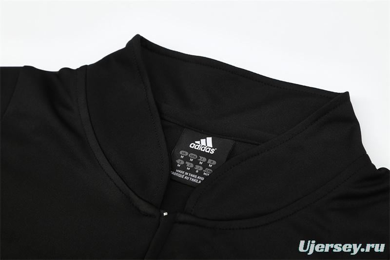 Retro 03/04 AC Milan Black Half Zipper Jacket