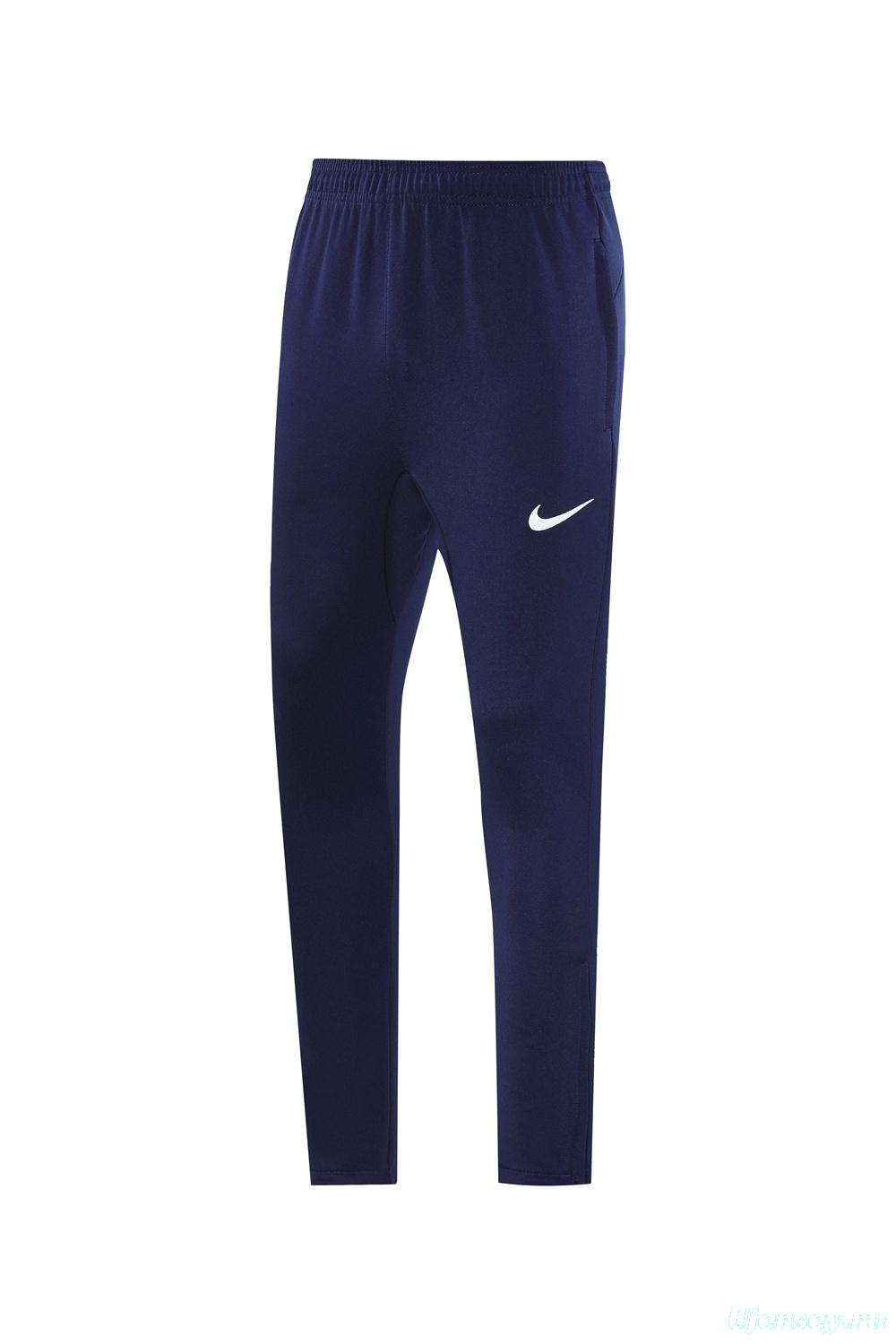 2025 NIKE Black/WHITE Full Zipper Jacket + Long Pants