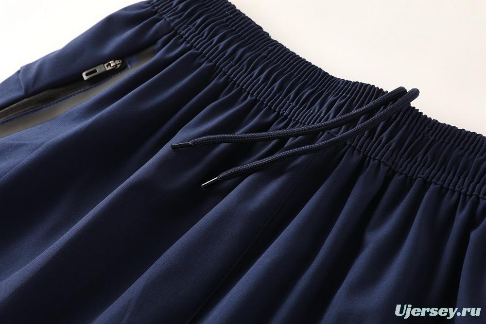 25/26 Adidas Navy Hoodie Full Zipper Jacket + Long Pants