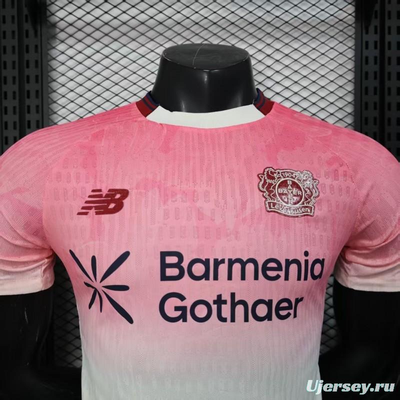 Player Version 25/26 Bayer 04 Leverkusen Away Jersey