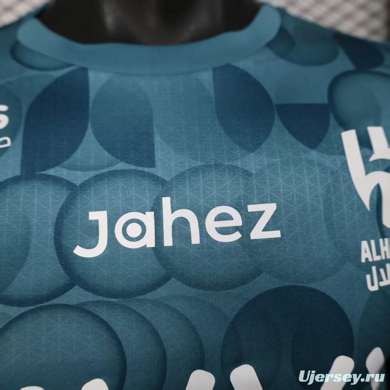 Player Version 25/26 Al Hilal Third Blue Jeresy