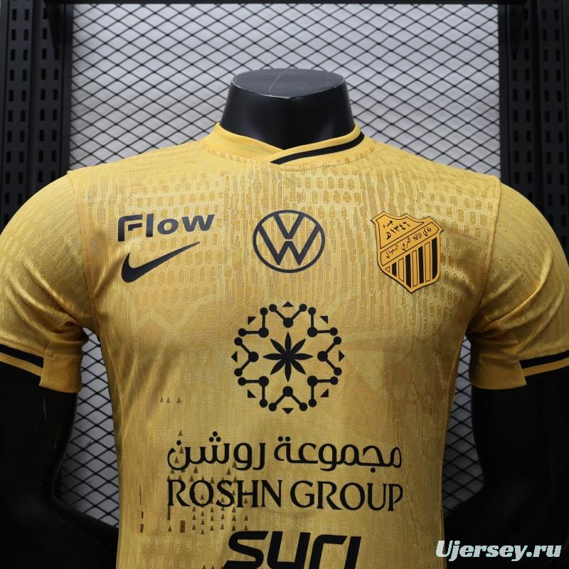 Player Version 25/26 Al-Ittihad Third Yellow Jersey