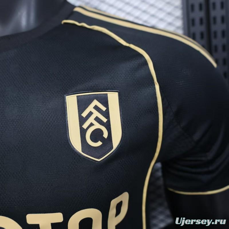 Player Version 25/26 Fulham Away Black Jersey