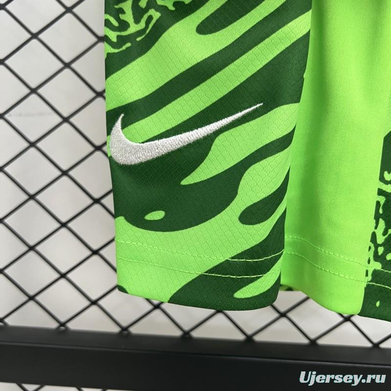 25/26 Kids Sporting Lisbon Goalkeeper Green Jersey