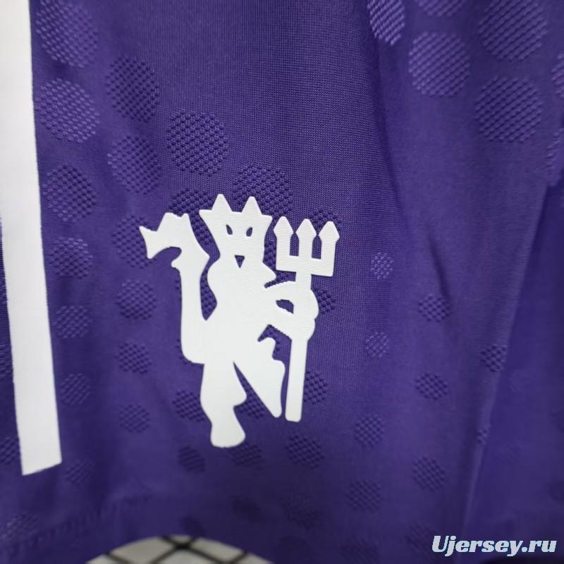 Player Version 25/26 Manchester United Purple Shorts