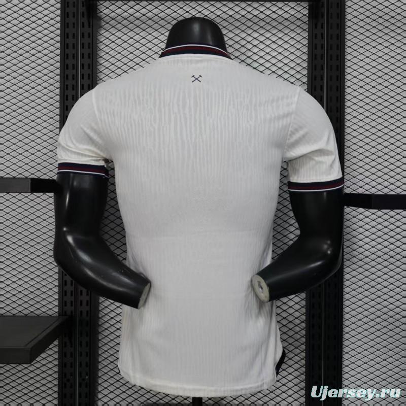 Player Version 25/26 West Ham Away Jersey