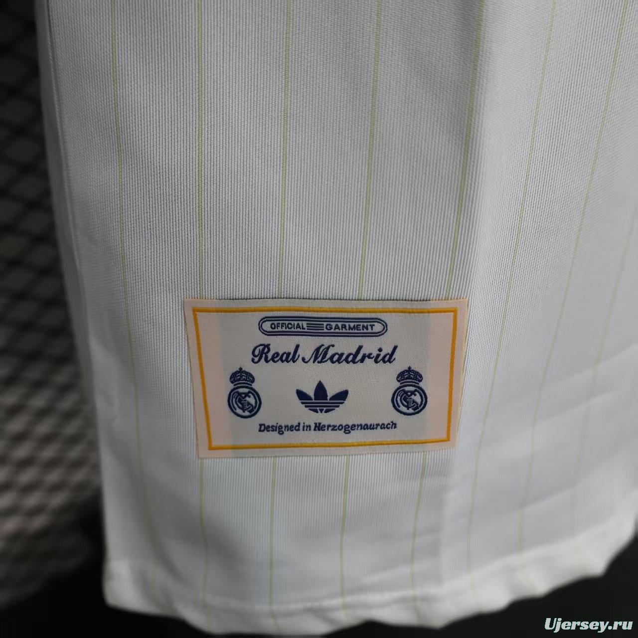 Player Version 25/26 Real Madrid White Casual Jersey