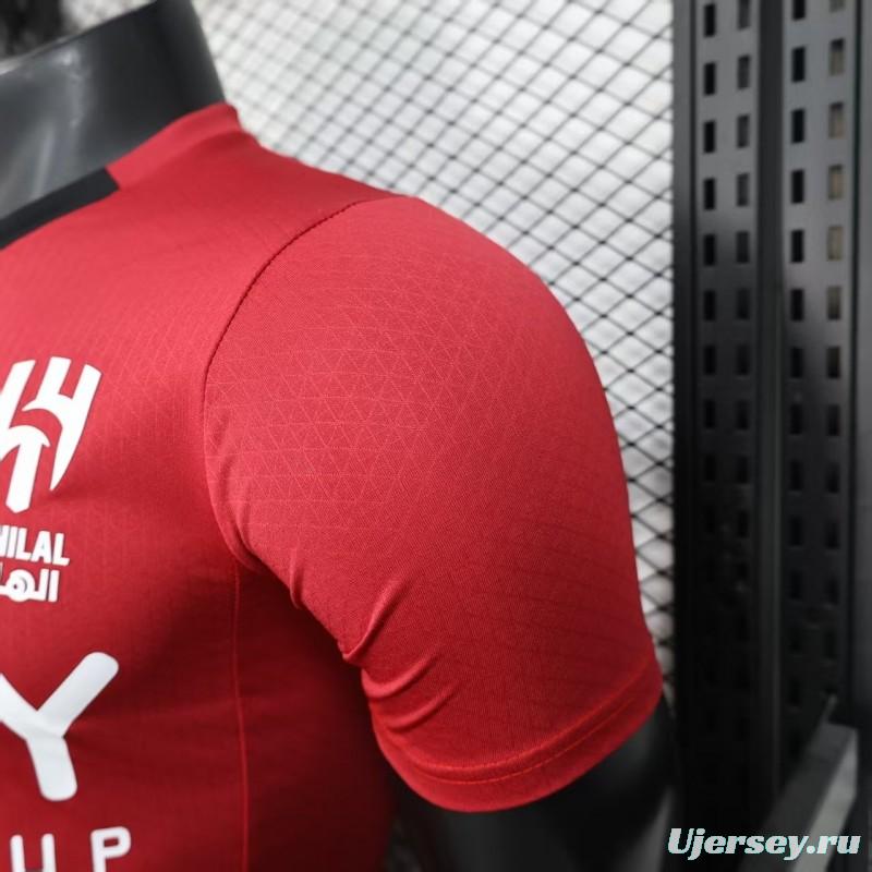 Player Version 25/26 Al Hilal Red Jersey