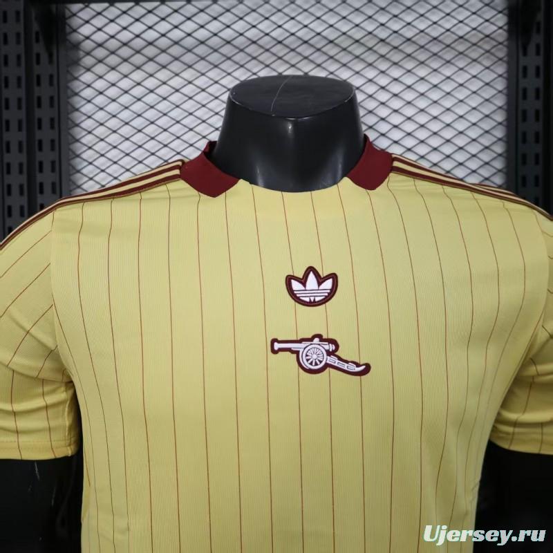 Player Version 25/26 Arsenal Yellow Special Jersey