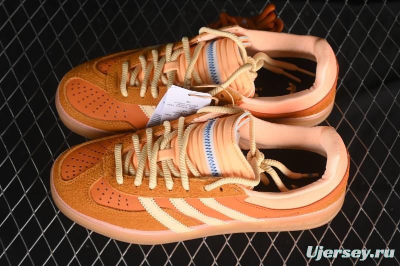 Adidas Bad Bunny x Adidas Gazelle Indoor Retro Casual Slip-Resistant Wear-Resistant Low-Top Sneakers - JS5050