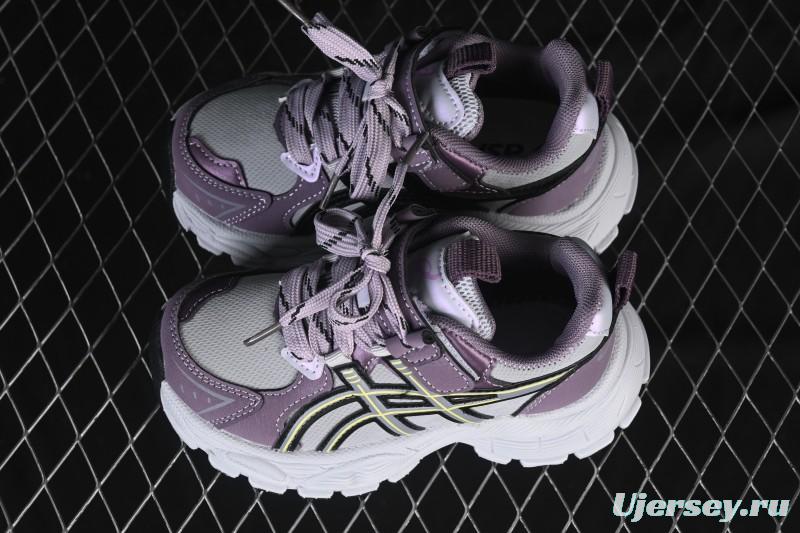 Asics Kids Non-Slip Durable Casual Shoes Purple - J.C3