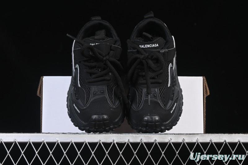 Balenciaga Non-Slip Wear-Resistant Casual Kids Shoes Black