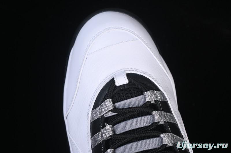 Nike Air Jordan 10 Retro Light Steel Grey Basketball Shoes - HJ6779-104