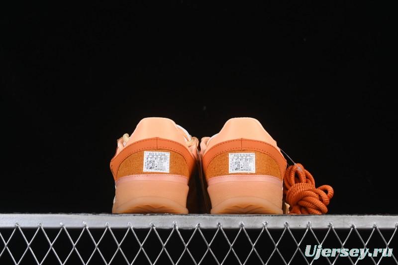 Adidas Bad Bunny x Adidas Gazelle Indoor Retro Casual Slip-Resistant Wear-Resistant Low-Top Sneakers - JS5050