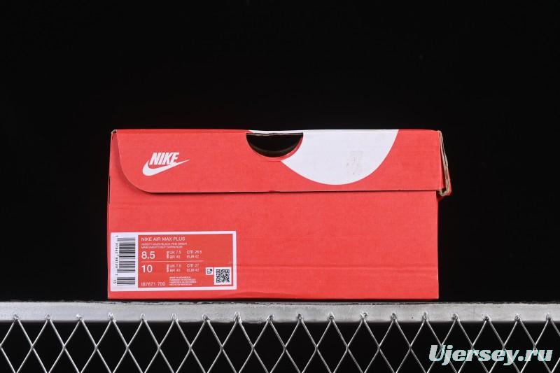 Nike Air Max Plus Retro Running Shoes with Air Cushion Technology - IB7671-700