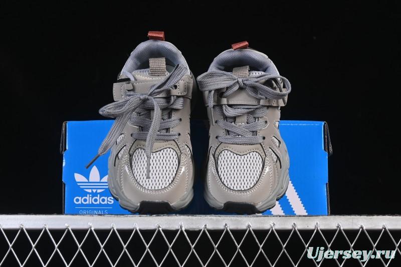 Adidas Adistar Anti-Slip Durable Casual Kids Shoes - Cement Gray