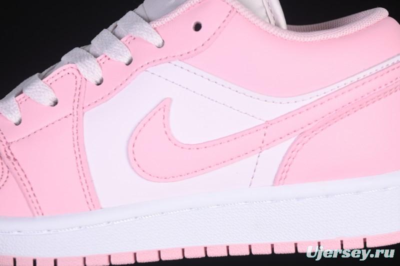 Nike Air Jordan 1 Low AJ1 Pearl Pink Low-top Casual Sneakers - 553560-614