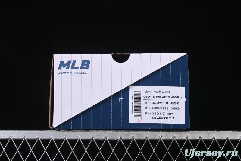 Adidas NY MLB Chunky Liner New York Yankees Hook and Loop Lightweight Platform Casual Sneakers - 3ASXW015N50BKS