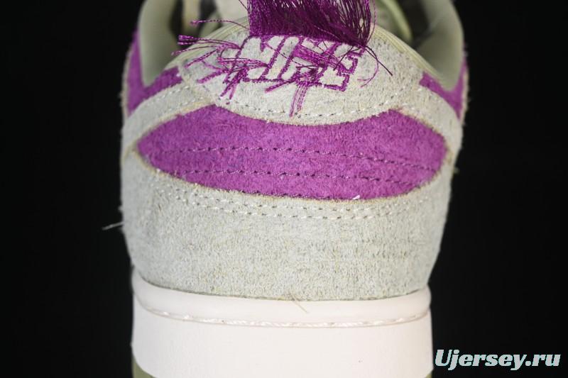 Nike Dunk Low Panda Viotech Green Purple Low-Top Casual Skate Shoes - IH7648-700