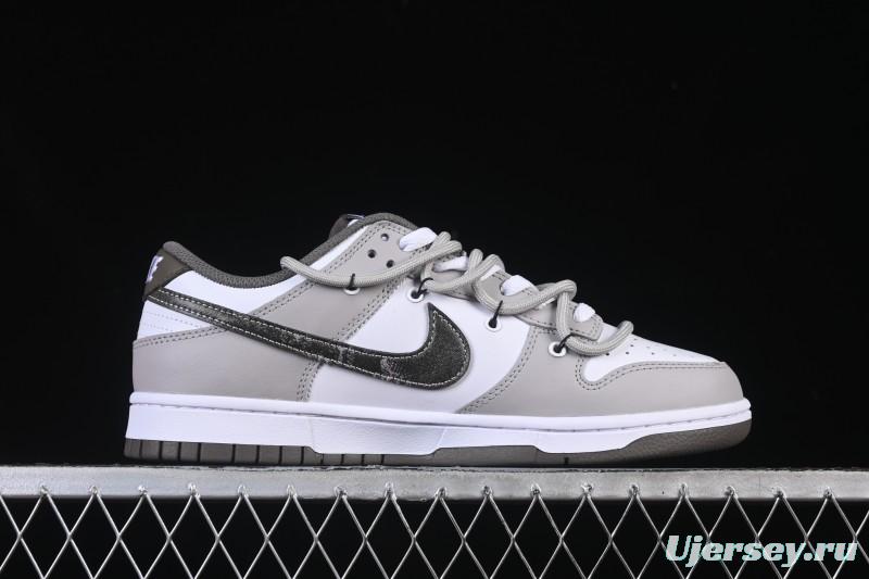 Nike SB Dunk Low Just Do It Anniversary Custom Low-Top Skate Shoes HF5441-111