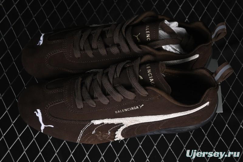 Puma The Open Product x Puma Speedcat Paris Collaboration Low-Top Lifestyle Casual Shoes - 406519-05