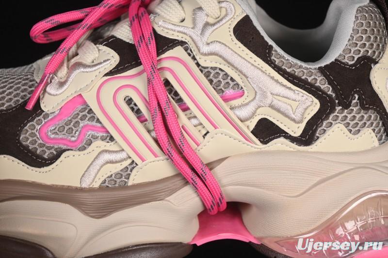 Adidas GG-CC Star Same Style Lace-up Hollow Crystal Sole Chunky Sneakers - G25X3232B