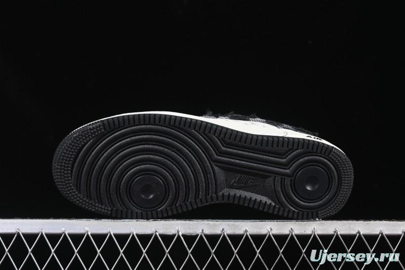 Nike Air Force 1 '07 Low LV Collaboration White Black Casual Sneakers - YF9511-817