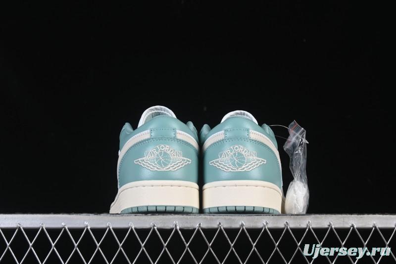 Nike Air Jordan 1 Low AJ1 Fresh Mint Green Low-Top Casual Skate Shoes DC0774-138