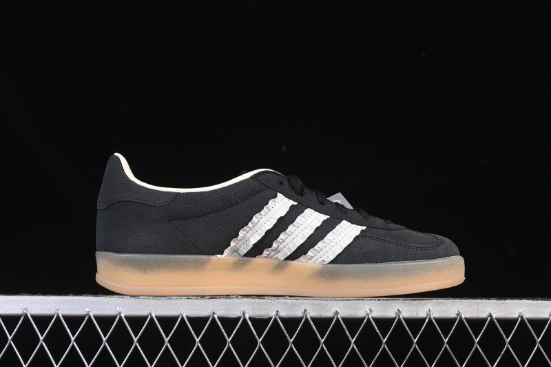 Adidas Originals Gazelle Indoor Retro Casual Slip-Resistant Wear-Resistant Low-Top Skate Shoes - JS1412