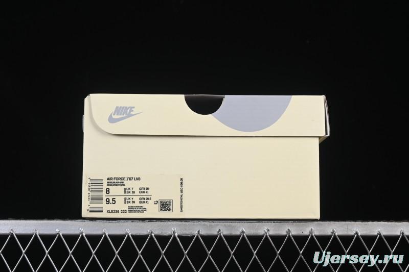 Nike Air Force 1 Mid Light Gray Two-Tone Sole All-Star Starry Sky Mid-Top Casual Skate Shoes - XL0236-232