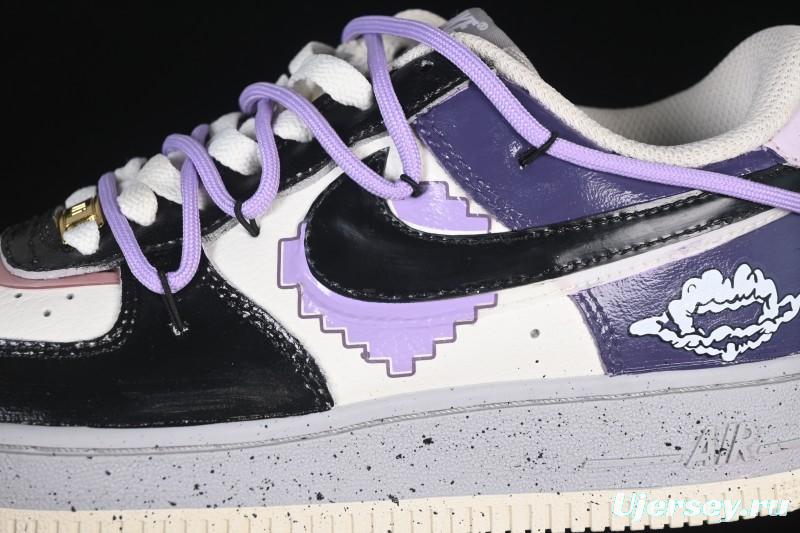 Nike Air Force 1 '07 Low Pixel Cloud Tracking Casual Sports Sneakers - CJ0304-106