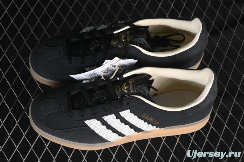 Adidas Originals Gazelle Indoor Retro Casual Slip-Resistant Wear-Resistant Low-Top Skate Shoes - JS1412