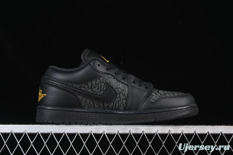 Nike Air Jordan 1 Low Elephant Print Casual Sneakers - IM6568-010