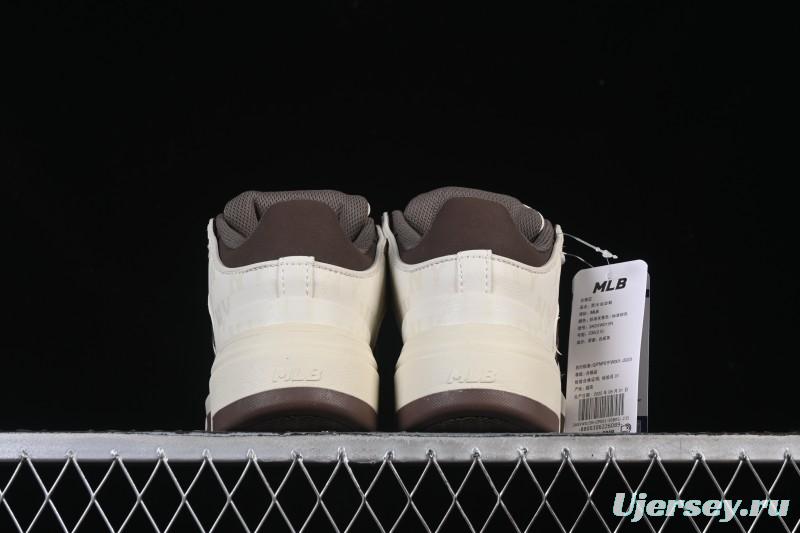 New York Yankees Chunky Liner Magic Strap Lightweight Platform Casual Sneakers - 3ASXW015N50BRS