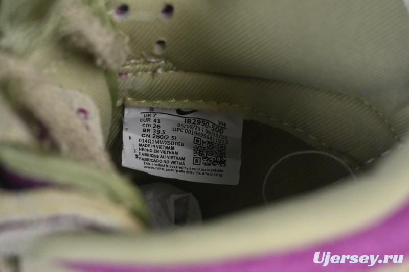 Nike Dunk Low Panda Viotech Green Purple Low-Top Casual Skate Shoes - IH7648-700