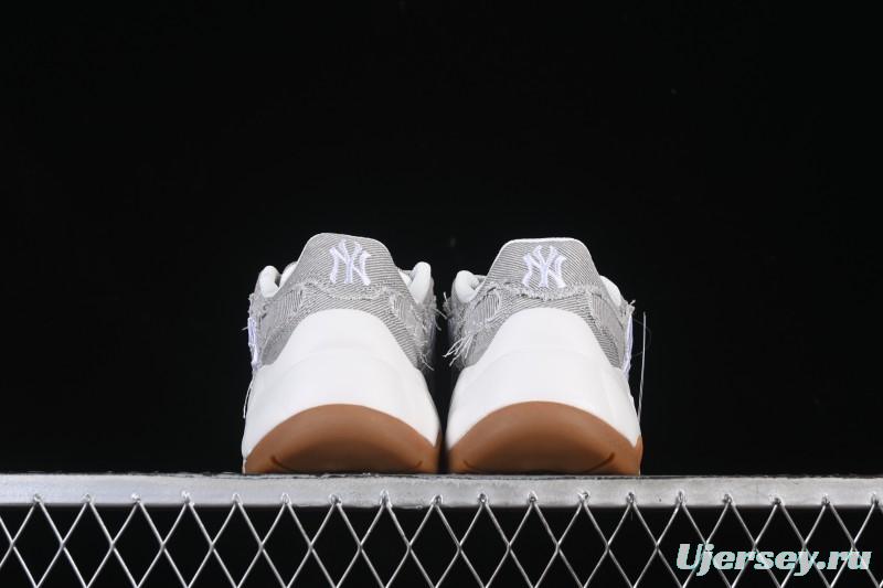 Adidas NY MLB Bigball Chunky Vintage Cursive Height-Increasing Platform Sneakers - 3ASHVT25N50GRL